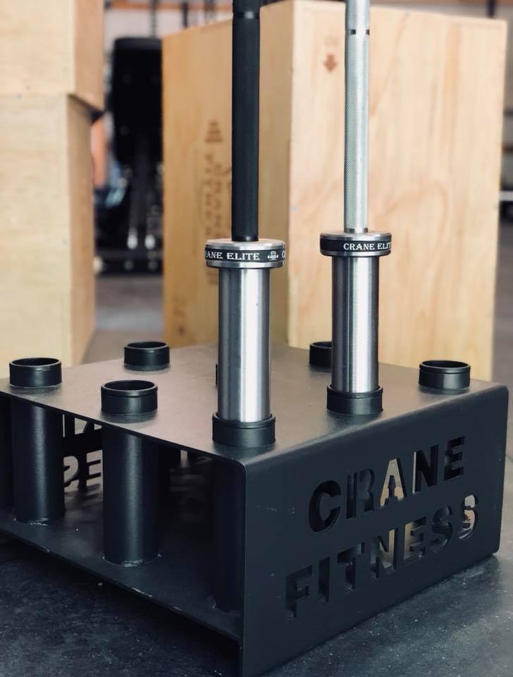 Vertical Barbell Holder Crane Fitness Equipment