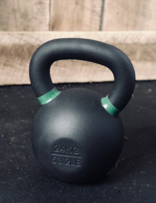 Crane 30 lb online kettlebell set